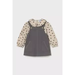 Mayoral rochie fete culoarea bej, mini, evazati, 2926 imagine