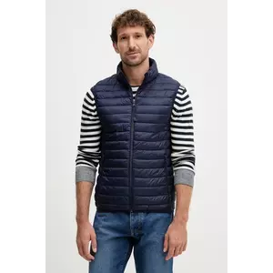 United Colors of Benetton vestă culoarea bleumarin, de tranziție, 2TWDUJ00P imagine