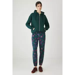 Medicine bluza culoarea verde, cu glugă imagine