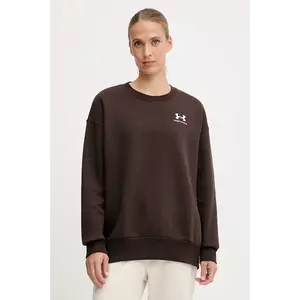 Under Armour bluza culoarea bej, cu imprimeu imagine