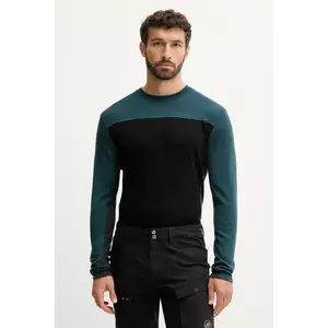 Smartwool longsleeve funcțional culoarea gri, SW002570 imagine