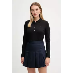 Lacoste longsleeve culoarea negru, PF5464 imagine