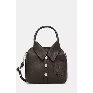 Answear.LAB poseta de piele culoarea maro imagine