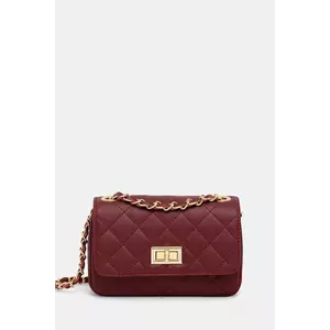 Answear.LAB poseta de piele culoarea bordo imagine