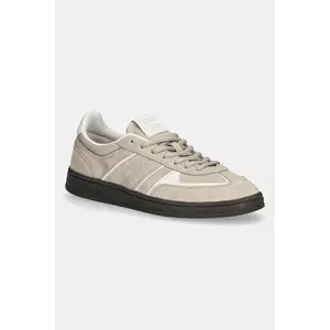 Tommy Jeans sneakers din piele întoarsă THE GREENWICH EDGE culoarea bej, EN0EN02838 imagine