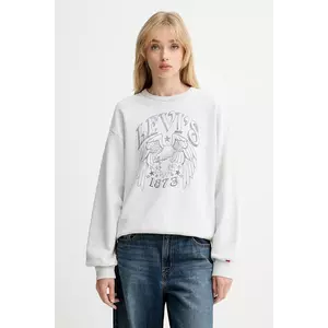 Levi's bluză culoarea gri, cu imprimeu, A7288 imagine