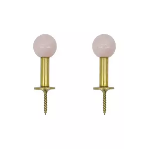 House Doctor cârlig HDBall 8 cm 2-pack culoarea roz imagine