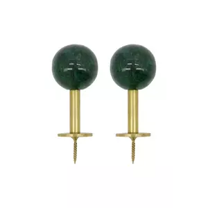 House Doctor cârlig HDBall 8 cm 2-pack culoarea verde imagine