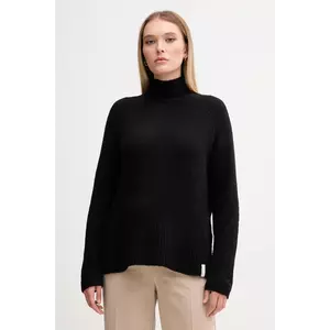 Gaudi pulover culoarea negru, cu guler, 521FD53011 imagine