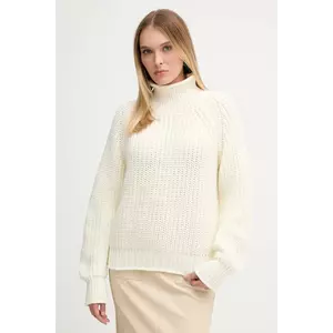 Marc Aurel pulover culoarea bej, cu guler, 8014-8000-82084 imagine