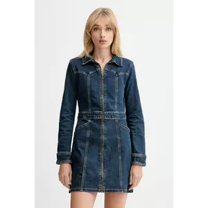 Levi's rochie jeans mini, mulata, 003S6 imagine