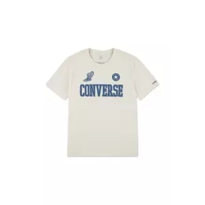 Converse tricou copii culoarea bej, cu imprimeu, 9CH470 imagine
