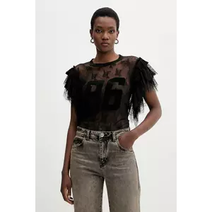 Aniye By bluză culoarea negru, uni, 181279 imagine