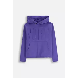 Coccodrillo bluză copii culoarea violet, cu glugă, cu imprimeu, RAVE GIRL JUNIOR imagine