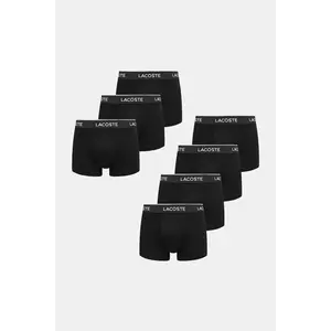 Lacoste boxeri 7-pack culoarea negru, 5H2385 imagine