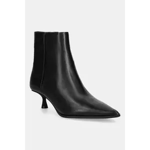 Aldo cizme de piele EMMALIE culoarea negru, cu toc cui, 13875038 imagine
