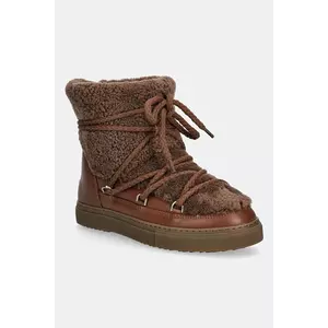 Inuikii sneakers din piele Curly culoarea maro, 1001.003.0281.150 imagine