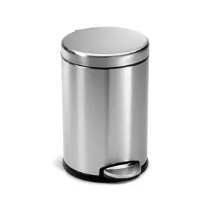 Simplehuman coș de gunoi 4, 5 L culoarea gri imagine