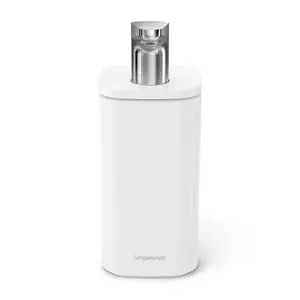 Simplehuman dozator de săpun Pulse Pump 295 ml culoarea alb imagine