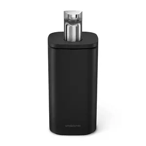 Simplehuman dozator de săpun Pulse Pump 295 ml culoarea negru imagine