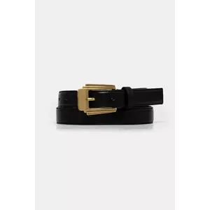 Weekend Max Mara curea de piele UNGHIA culoarea negru, 2525506075600 imagine