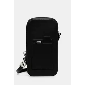 Kenzo husă din piele pentru telefon culoarea negru, FF68PM808L40 imagine