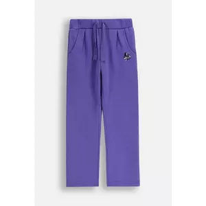 Coccodrillo pantaloni de trening pentru copii culoarea violet, cu imprimeu, RAVE GIRL KIDS imagine
