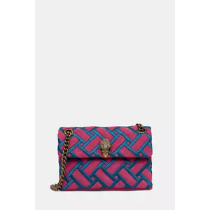 Kurt Geiger London geantă de piele MINI KENSINGTON culoarea roz, 5017657219 imagine