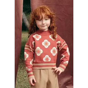 Abel&Lula pulover copii culoarea rosu, 5832 imagine