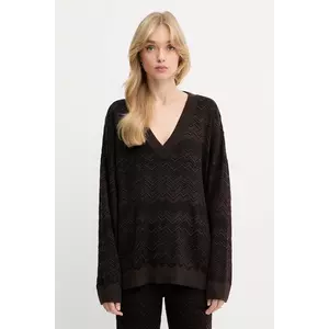 Missoni pulover de lână culoarea maro, light, DS25WN14.BK01CP imagine