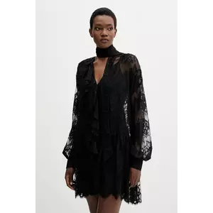 Aniye By rochie culoarea negru, mini, evazati, 181359 imagine