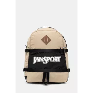 Jansport rucsac culoarea bej, mare, cu imprimeu, EK0A5BK18O7 imagine