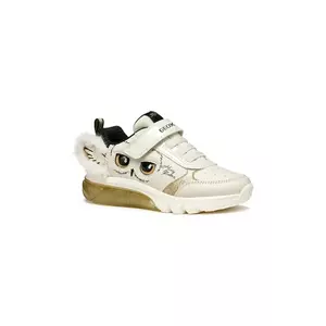 Geox sneakers pentru copii CIBERDRON culoarea bej, J56LPA.0BCKN imagine