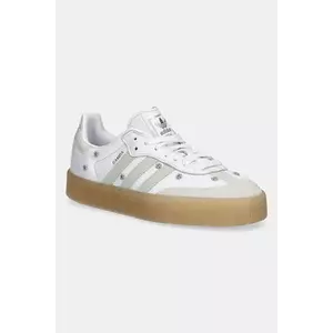 adidas Originals sneakers din piele Sambae W culoarea alb, JS3954 imagine