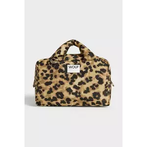 WOUF trusă cosmetică de călătorie Feline 20 x 15 x 10 cm culoarea bej imagine