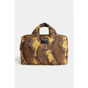 WOUF trusă cosmetică de călătorie Boa 29 x 18 x 13 cm culoarea maro imagine