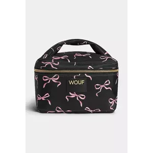 WOUF trusă cosmetică de călătorie Juliette 20 x 12 x 15 cm culoarea negru imagine
