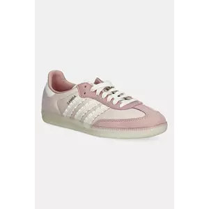 adidas Originals sneakers Samba OG W culoarea roz, JR8830 imagine
