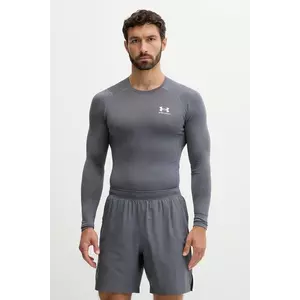 Under Armour mânecă lungă de antrenament culoarea albastru marin, neted imagine