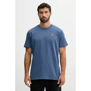 Under Armour tricou culoarea alb, neted imagine