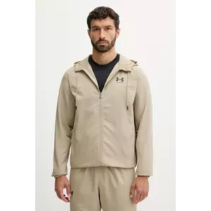 Under Armour windbreaker Rival culoarea negru, de tranzitie, 1390149 imagine