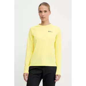 Jack Wolfskin longsleeve sport Prelight Swift culoarea portocaliu, A63799 imagine