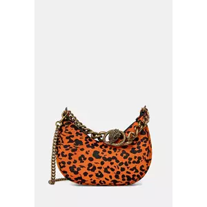 Kurt Geiger London geantă de piele culoarea portocaliu, 4354691019 imagine