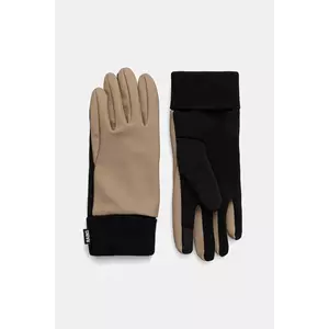 Rains mănuși 16720 Gloves culoarea bej, 16720 imagine