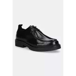Marc O'Polo pantofi de piele Lorenzo culoarea negru, 50828463402135 imagine