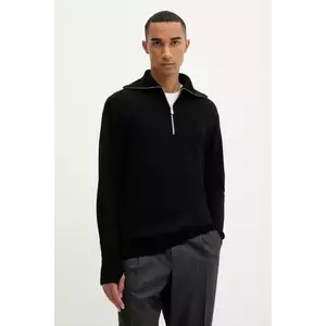 BARENA VENEZIA pulover de lână Knitwear Batigia culoarea negru, călduros, KNU5289.305 imagine