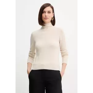 Marella pulover de lână culoarea bej, cu turtleneck, 2523366254200 imagine