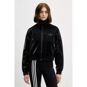 adidas Originals bluză Holiday Tt culoarea negru, cu imprimeu, JY2617 imagine