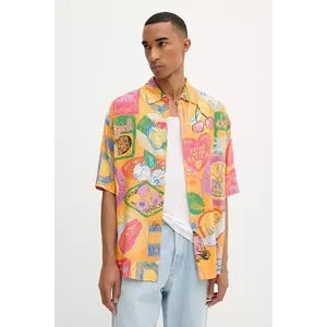 Desigual cămașă CARTAGENA culoarea galben, 25WMCW15 imagine