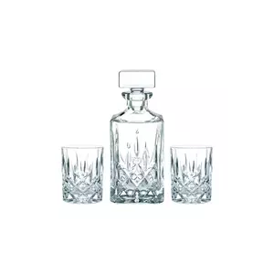 Nachtmann carafă de whisky cu pahare Noblesse Whisky 700 ml 3-pack culoarea transparent imagine